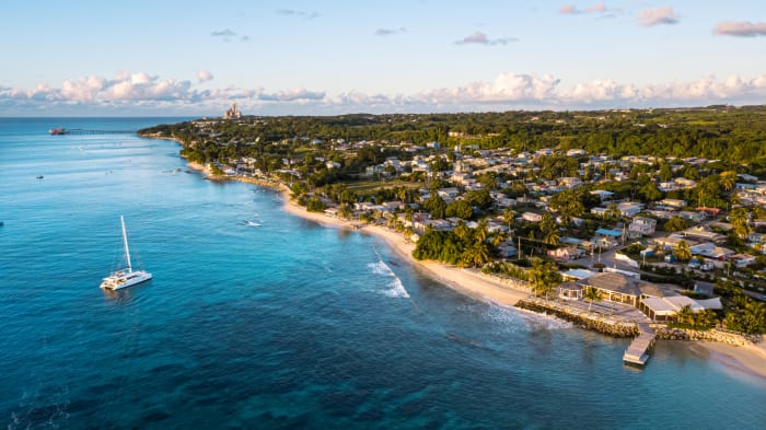 Green and Blue waters of Barbados